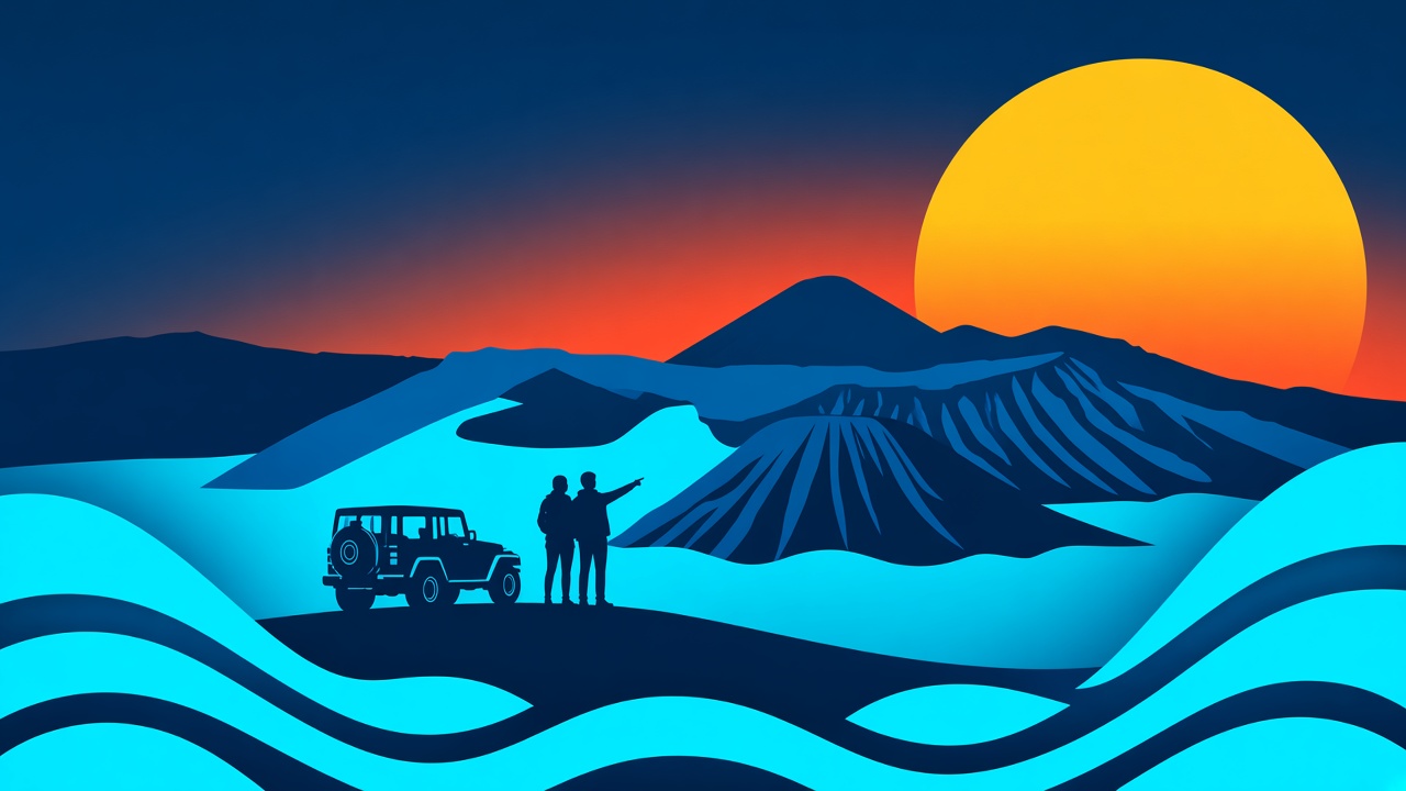 Ilustrasi Bromo Tour