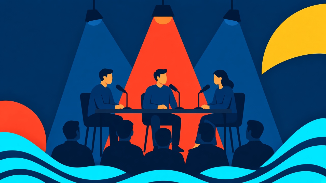 Ilustrasi Discussion Panel