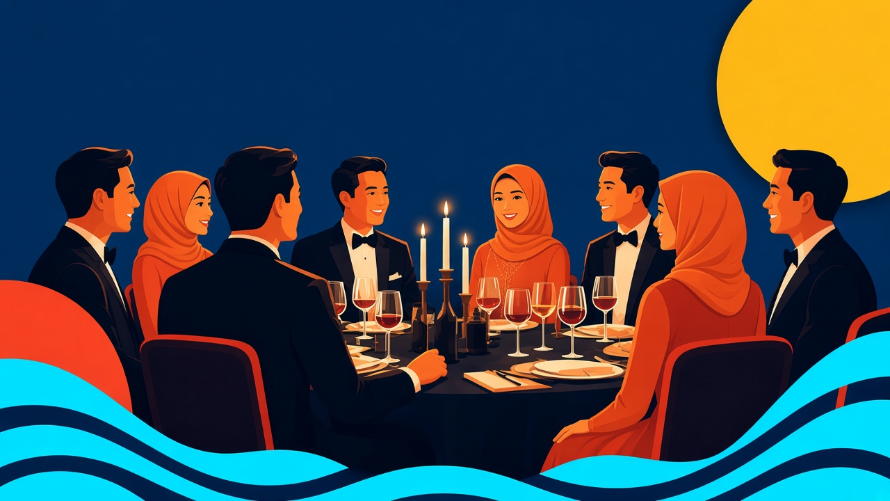 Ilustrasi Gala Dinner