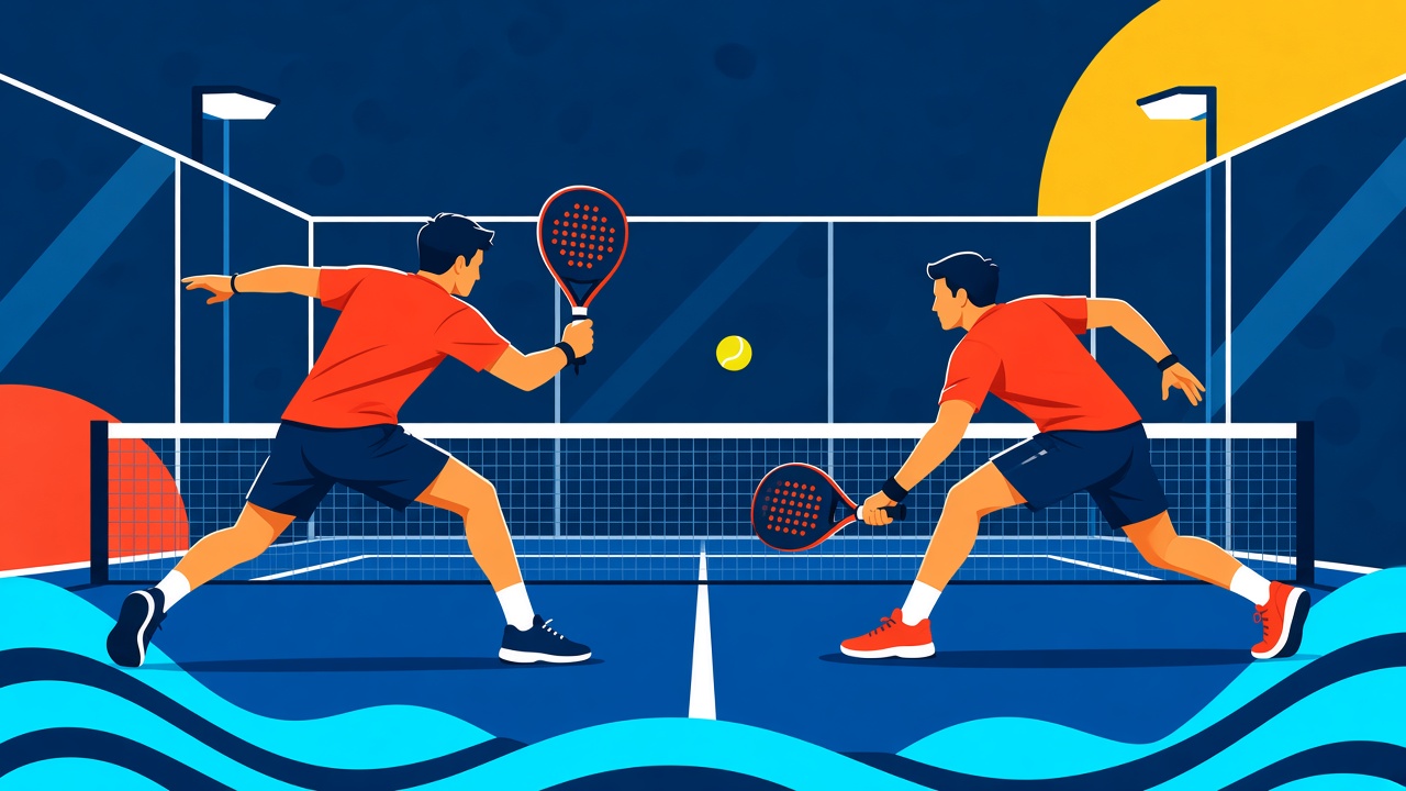 Ilustrasi Padel