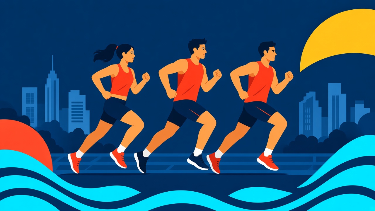 Ilustrasi Running